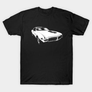 Oldsmobile Toronado 1968 American classic car monoblock T-Shirt